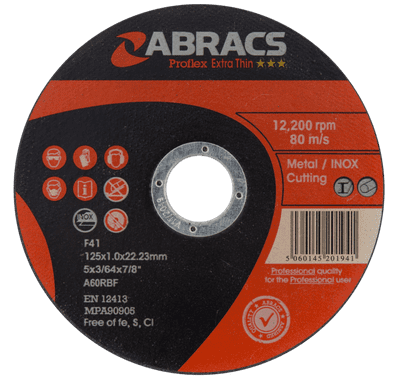 Abracs Proflex Extra Thin Cutting Disc - 125mm