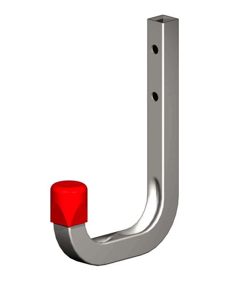 Alfer Aluminium Wall Hook - 80mm