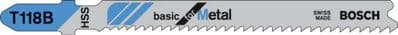 Bosch Basic Metal Blade for Jigsaw 14 TPI - Pack 5