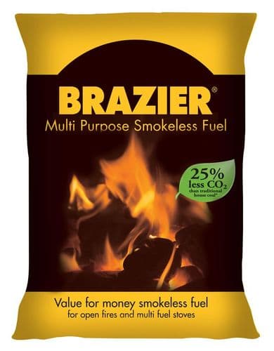 Brazier Premium Smokeless Coal 10Kg