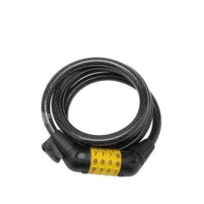 Burg-Wächter Combination Locking Cable with LED - 10mm x 1500mm