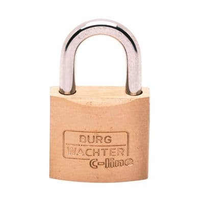 Burg-Wächter Light Security Brass Padlock - 30mm