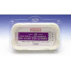 Caroline Loaf Tin Liners (24) - 2lb