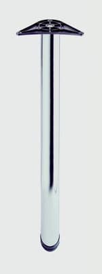 Rothley Table Leg 710 - Chrome Finish