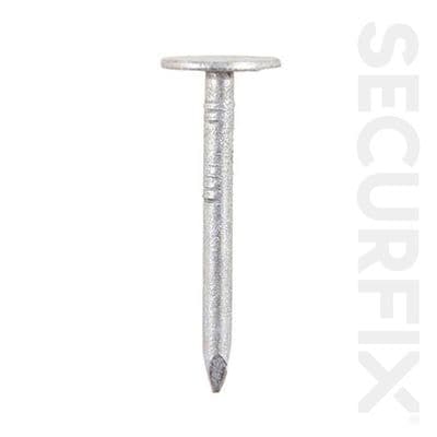 Securfix ELH Clout Nails Galvanised 3 x 25mm - 250g