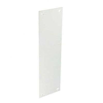 Securit Aluminium Finger Plate Satin - 300mm