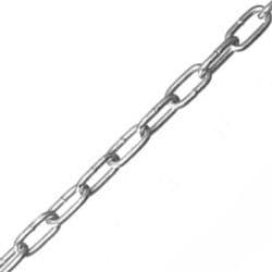 Securit Straight Link Chain ZP - 5mm x 21mm x 10m Reel