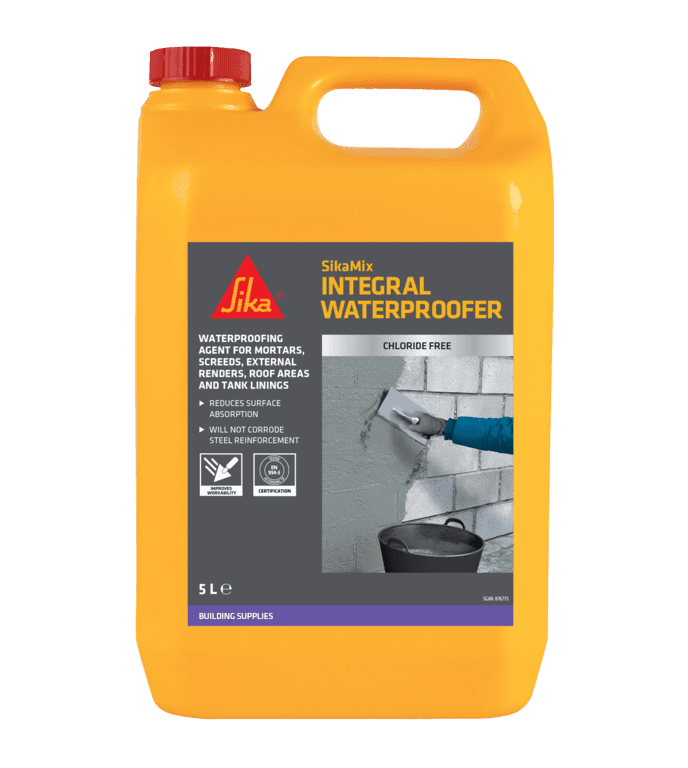 Sika Integral Waterproofer - 5L White