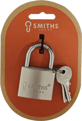 Smiths Locks Aluminium Padlock - 40mm