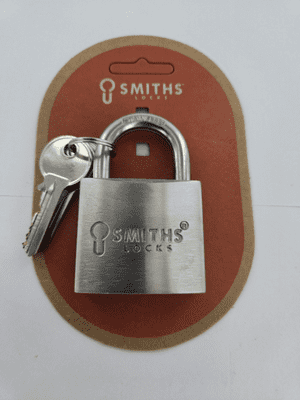Smiths Locks Stainless Steel Padlock - 50mm