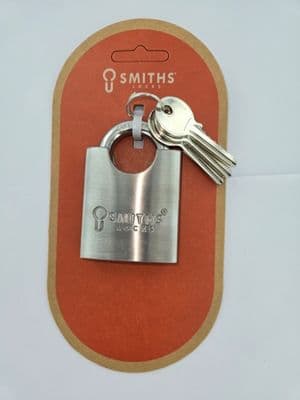 Smiths Locks Stainless Steel Padlock Close Shackle - 50mm