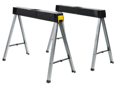 Stanley Fold Up Sawhorse - Pair
