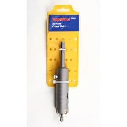 SupaTool Core Drill & Arbor - 30mm