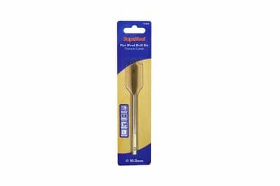 SupaTool Titanium Coated Flat Wood Drill Bits - 10mm